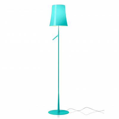 Foscarini - Birdie - Birdie PT LED - Lampadaire sur pied coloré - Bleu ciel - LS-FO-221004L-42 - Très chaud - 2700 K - Diffuse