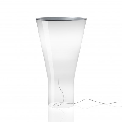 Foscarini - Soffio - Soffio TL LED - Lampe de table design - Blanc/Transparent - LS-FO-300001A-10 - Très chaud - 2700 K - Diffuse