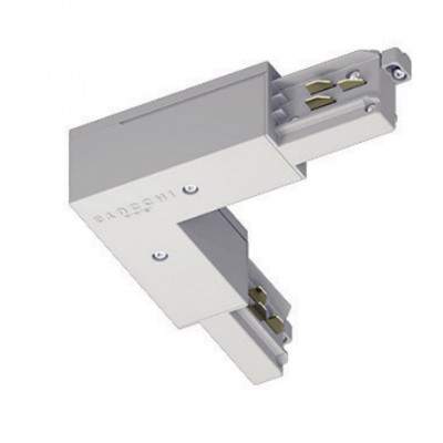 i-LèD Maestro - Accessories i-LèD - Jointure 81045 - Joint électrique en forme de L interne - Blanc - LS-LL-81045