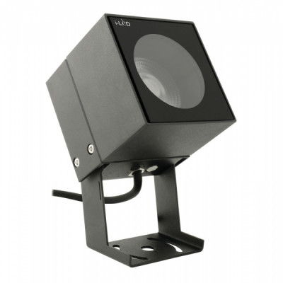 i-LèD Maestro - Periskop - Periskop 180-300V arrayLED 18 W 500 mA - Projecteur orientable d'extérieur - Noir/Noir