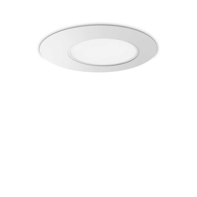 Ideal Lux - Minimal - Iride PL60 - Lampe de plafond ou d'intérieur - Blanc opaque - LS-IL-328362 - Blanc chaud - 3000 K - Diffuse