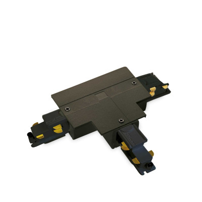 Ideal Lux - Accessoires pour lampes - Link Trim T-Connector L - Connecteur - Noir - LS-IL-324395