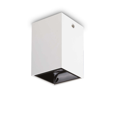 Ideal Lux - Minimal - Nitro PL 25W LED Square - Plafonnier carré - Blanc opaque - LS-IL-319575 - Blanc chaud - 3000 K - 32°