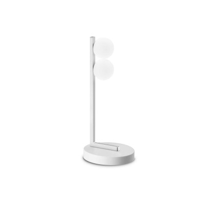 Ideal Lux - Bunch - Ping Pong TL 2L - Lampe de table moderne LED  - Blanc - LS-IL-328294 - Blanc chaud - 3000 K - Diffuse