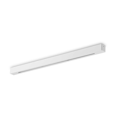 Ideal Lux - Accessoires pour lampes - Rosone Lineare All In 4L - Rosace rectangualire pour 4 lampes - Blanc - LS-IL-304038