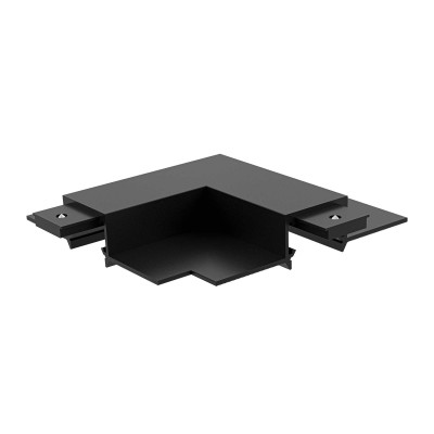 Ideal Lux - Accessoires pour lampes - Stick Rec Connector Horizontal - Connecteur - Noir - LS-IL-330365