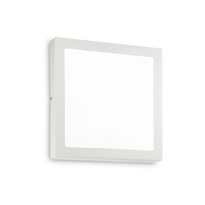 Ideal Lux - Circle - Universal 24W Square - Applique murale - Blanc - 110°