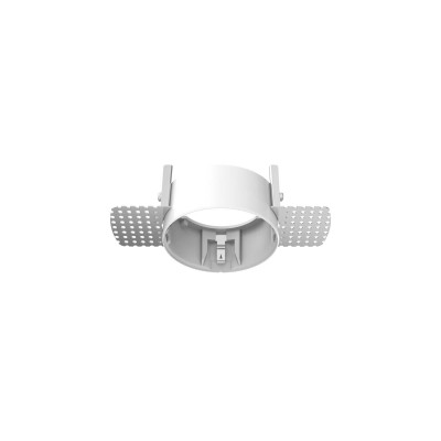Ideal Lux - Accessoires pour lampes - Zeus Frame Trimless Round 13W - Blanc - LS-IL-323541
