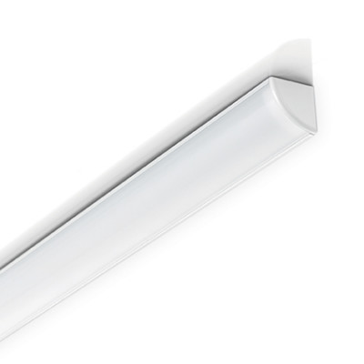 Ideal Lux - Accessoires pour lampes - Profilo Strip Led Angolare - Profil - Blanc - LS-IL-126548