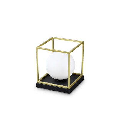 Ideal Lux - Brass - Lingotto TL L LED - Lampe de table ou de chevet - Laiton - LS-IL-251127
