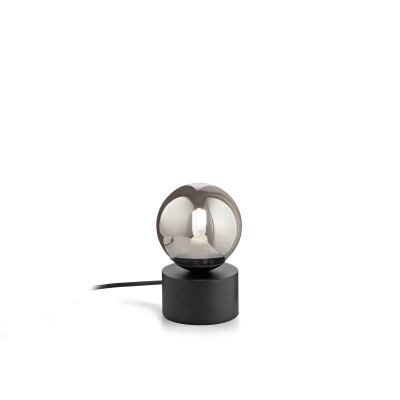 Ideal Lux - Bunch - Perlage TL1 - Lampe de table ou de chevet - Noir - LS-IL-292441