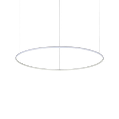 Ideal Lux - Circle - Hulahoop SP L LED - Lampe suspension grande - Blanc - LS-IL-258751 - Blanc chaud - 3000 K - Diffuse