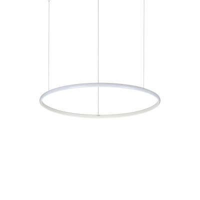 Ideal Lux - Circle - Hulahoop SP S LED - Suspension en forme d'anneau - Blanc - LS-IL-258775 - Blanc chaud - 3000 K - Diffuse