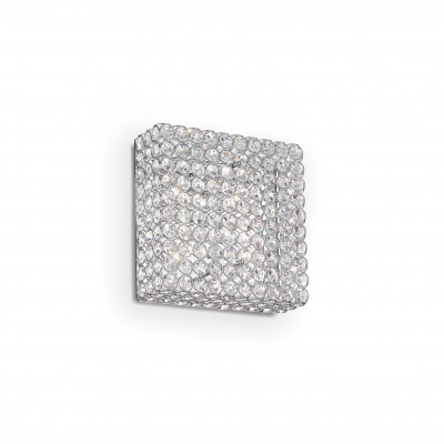 Ideal Lux - Diamonds - Admiral PL4 - Lampe de plafond/murale - Chrome - LS-IL-080338