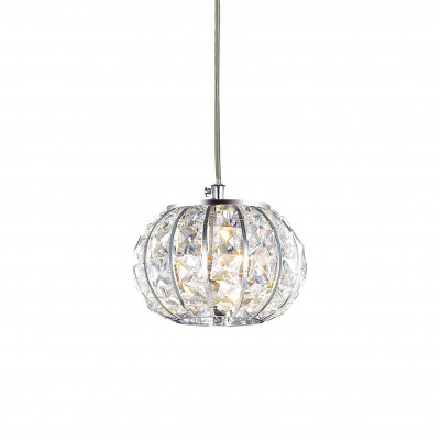 Ideal Lux - Diamonds - Calypso SP1 - Lampe à suspension - Chrome - LS-IL-044187