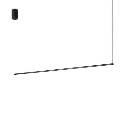 Ideal Lux - Office - Essence SP - Suspension simple - Noir - LS-IL-285092 - Blanc chaud - 3000 K - Diffuse