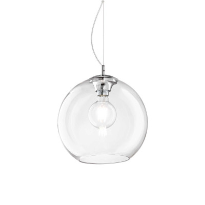 Ideal Lux - Sfera - Nemo SP1 D30 - Suspension en forme de sphère - Transparent - LS-IL-052809