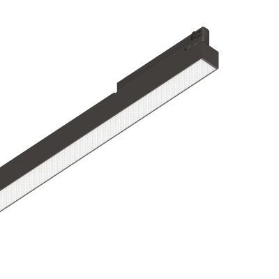 Ideal Lux - Systèmes, projecteurs et rails - Display UGR 1065 - Profil linéaire anti-éblouissement - Noir - 70°