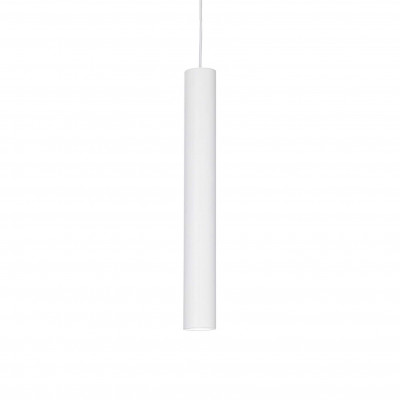 Ideal Lux - Tube - Tube SP M - Lampe suspension avec diffuseur tubulaire - Blanc - LS-IL-211701 - Blanc chaud - 3000 K - Diffuse