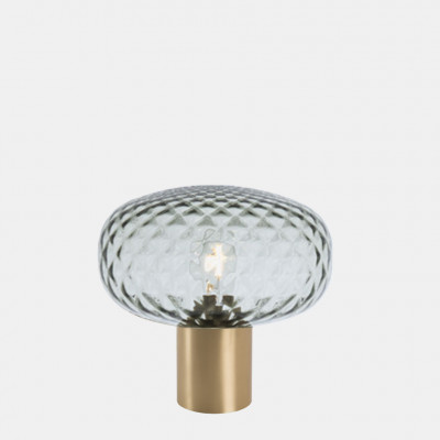 Il fanale - Bloom - Bloom TL S - Lampe de table avec diffuseur en verre - Gris/Transparent - LS-IF-279-04-G