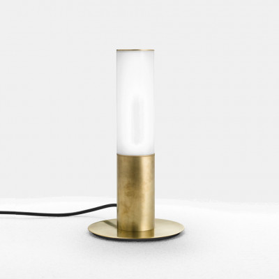 Il fanale - Essential - Etoile TL - Lampe de table en verre et métal - Laiton - LS-IF-274-05-ONB