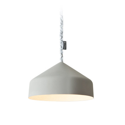 In-es.artdesign - Cyrcus - Cyrcus Cemento - Lampe à suspension - Gris/Blanc - LS-IN-ES050030G-B