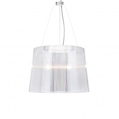 Kartell - House Lights - Ge' SP - Lampe à suspension classique - Cristal - LS-KA-G9080B4