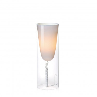 Kartell - House Lights - Toobe TL - Lampe de table avec diffuseur translucide - Transparent PMMA - LS-KA-09065B4