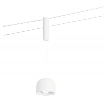 Linea Light - Systèmes et câbles - Outlook-C - Lampe unique pour la composition - Blanc - LS-LL-8422 - Blanc chaud - 3000 K - Diffuse