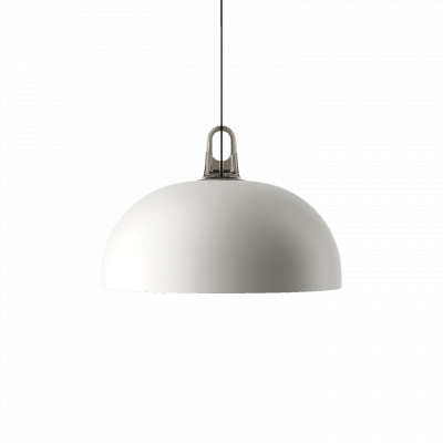 Lodes - Jim - Jim Dome SP - Lampe suspendue design en forme de dôme - Blanc mat/Blanc - LS-ST-169052