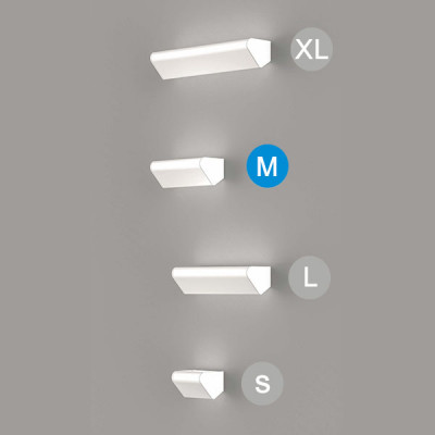 Lumen Center - Gilles - Gilles AP M LED - Applique murale LED - Blanc - LS-LC-GIL1052 - Très chaud - 2700 K - Diffuse