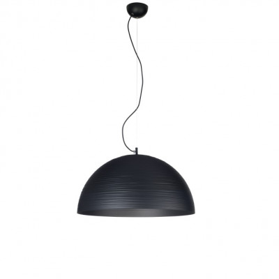 Metal Lux - Industrial Design - Chiara SP S - Suspension petite en forme de dome - Noir - LS-ML-271-050-03