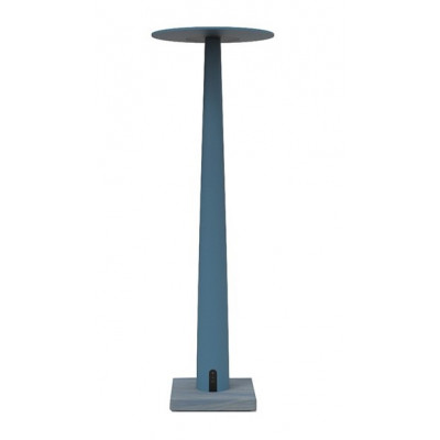 Nemo - Geometrica - Portofino Marble TL - Lampe de table avec base en marbre - Bleu - LS-NL-POR-LBB-21 - Très chaud - 2700 K - Diffuse