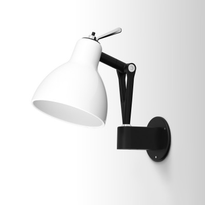 Rotaliana - Luxy - Luxy W0 - Lampe murale avec noués - Noir/Blanc - LS-RO-1LXW000101ZR0