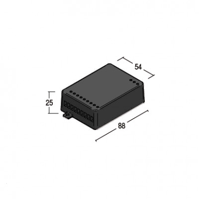 tech-LAMP - Transformateurs - Centralina 8002 Bluetooth - Bloc d'alimentation 3 canaux 500mA 48W -  - LS-01-330008002