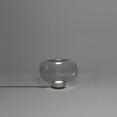 Tooy - Ball - Legier TL M - Lampe de table avec lumière réglable - Gris clair / fumè - LS-TO-557.34.C74-C30-F - Très chaud - 2700 K - Diffuse