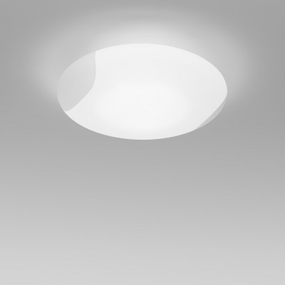 Vistosi - Lio - Lio AP PL 40  - Applique ou lampe de plafond - Blanc/Transparent - LS-VI-LIOPP40-000BC-CRBCE271CE