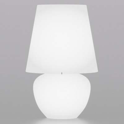 Vistosi - Naxos - Naxos TL 76 - Lampe de table design - Blanc satiné - LS-VI-LTNAXOS76