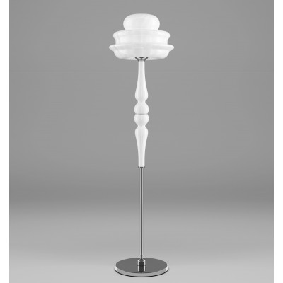 Vistosi - Novecento - Novecento PT - Lampe de table classique - Blanc - LS-VI-NOVECPT000000CR