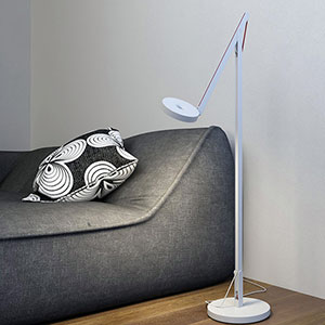 Design floor lamps Rotaliana