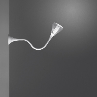 Artemide - Conical Collection - Pipe AP PL LED - Applique o plafoniera moderna - Trasparente - LS-AR-0671W10A - Super Caldo - 2700 K - Diffusa