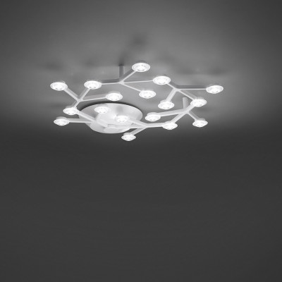 Artemide - Light Design - Led Net Circle PL LED - Plafoniera di design - Bianco - LS-AR-1594050APP - Bianco caldo - 3000 K - Diffusa