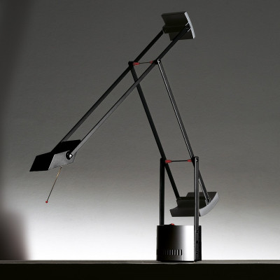 Artemide - Tizio&Equilibrist - Tizio Micro TL - Lampada da tavolo moderna - Nero - LS-AR-A008100