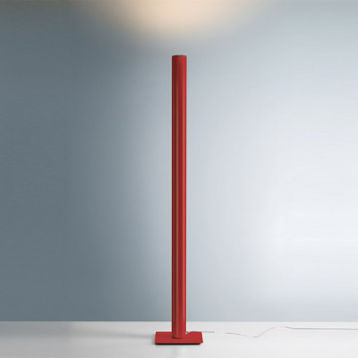 Artemide - Tube Collection - Ilio PT LED - Piantana di design - Rosso - LS-AR-1640010APP - Bianco caldo - 3000 K - Diffusa