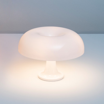 Artemide - Vintage - Lampade vintage - Nessino TL - Lampada da tavolo di design - Bianco - LS-AR-0039060A