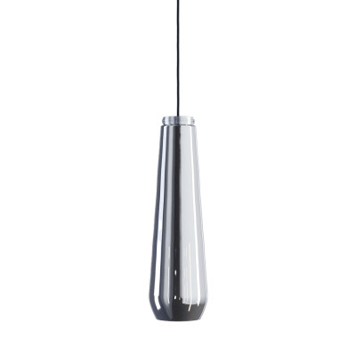 Diesel Living with Lodes - Urban Industrial - Glass Drop SP - Lampada di design componibile - Cromo - LS-ST-50420-4000