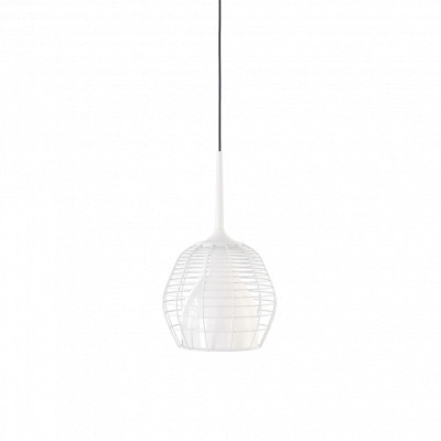 Diesel Living with Lodes - Vinyl - Cage Cluster SP - Lampada singola per composizione - Bianco/Bianco - LS-ST-50110-1600