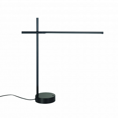 Elesi Luce - Office - Doc TL LED - Lampada da tavolo moderna a LED - Nero - Diffusa