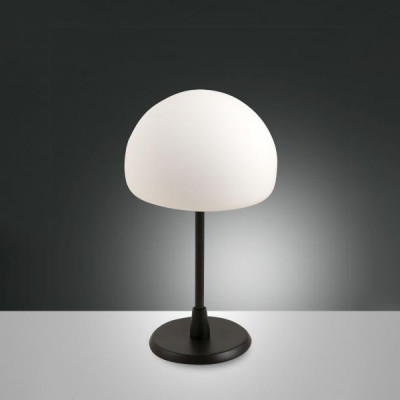 Fabas Luce - Shape - Gaia TL - Lampada da tavolo di design - Nero - LS-FL-3569-30-101