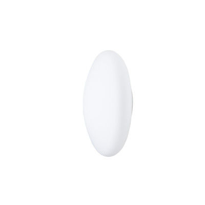 Fabbian - Lumi - Lumi White AP PL LED L - Applique un vetro bianco soffiato - Bianco - LS-FB-F07G57-01 - Bianco caldo - 3000 K - Diffusa